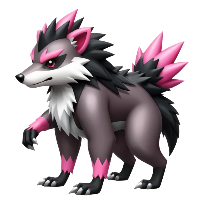 Shiny Obstagoon (full body) sticker