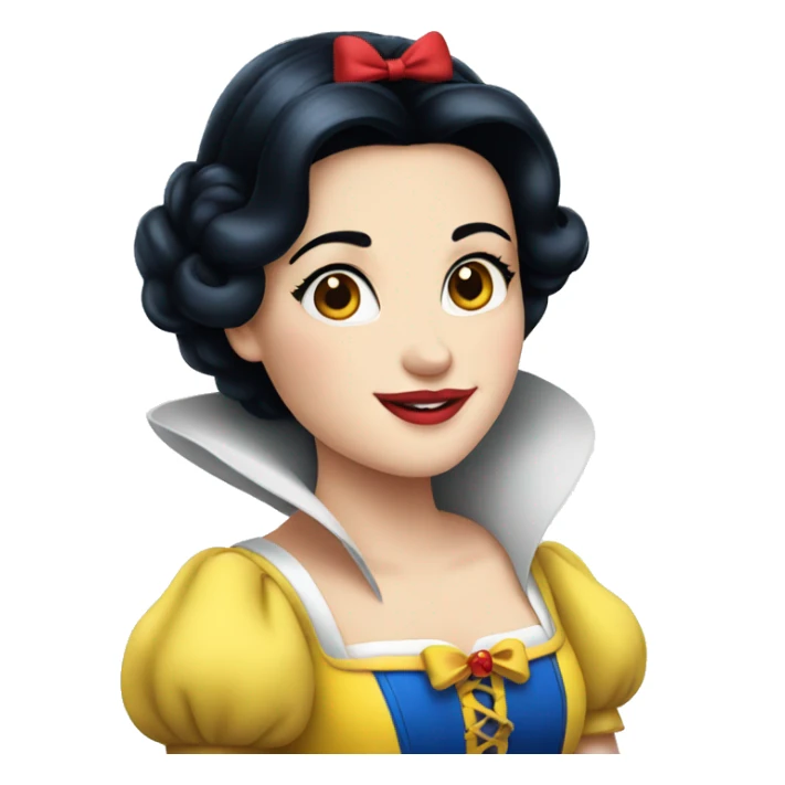 snow white sticker