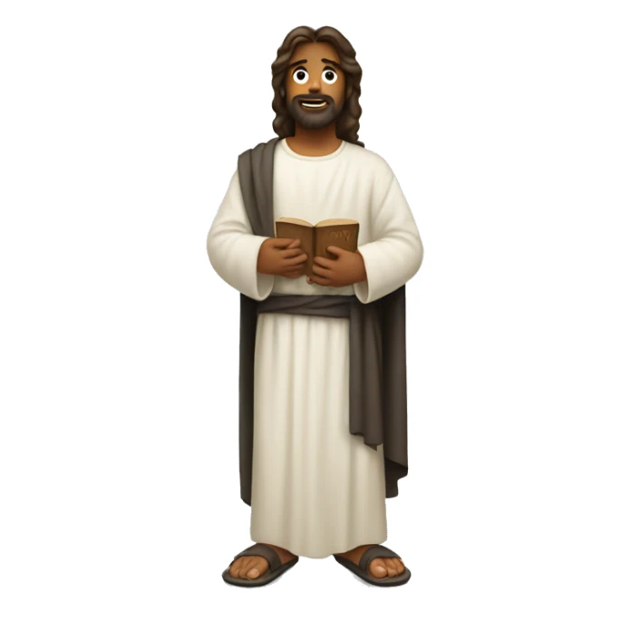 to stand at the feet of Christ sticker