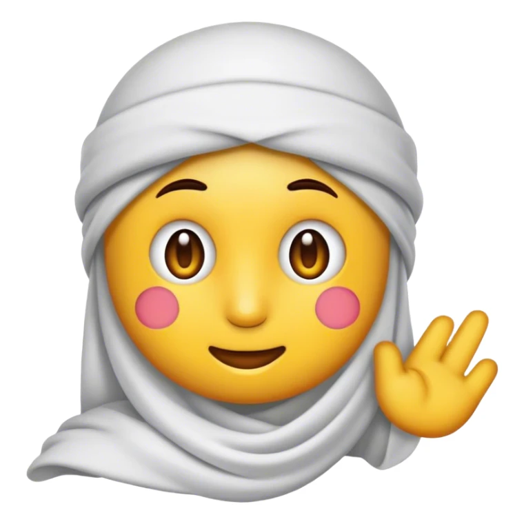fötr şapkalı ve dedektifi andıran bir emoji sticker