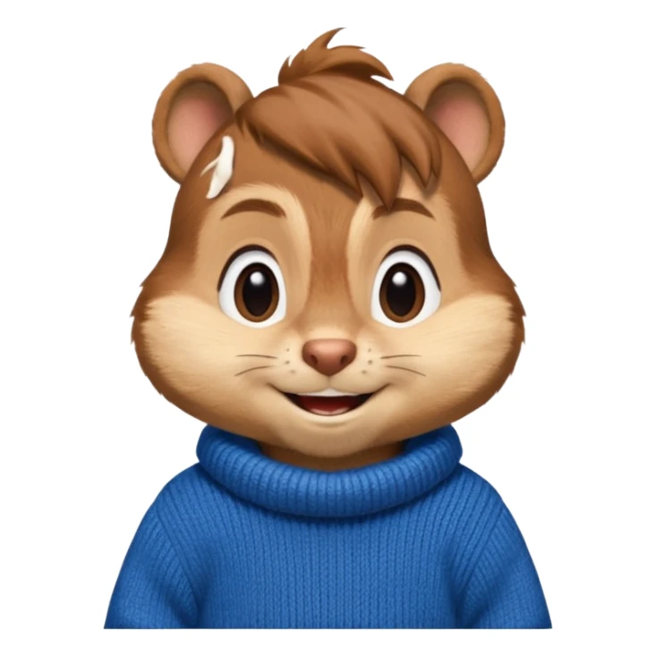 Chipmunk Simon from alvin and the chimpmunks sticker