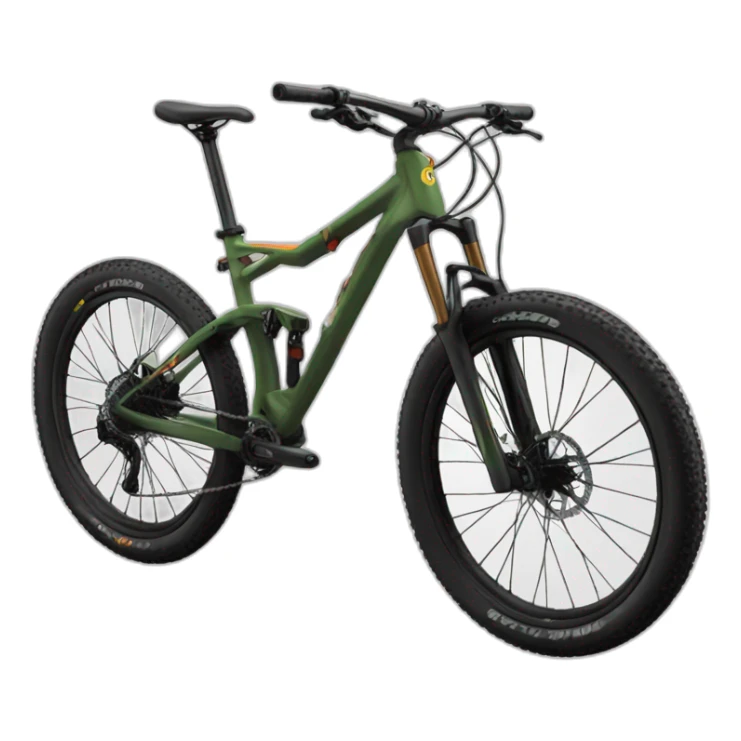 Cross Country MTB Bike sticker