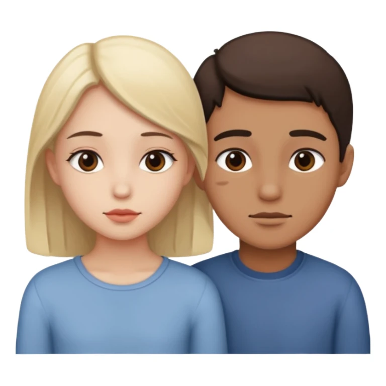 the duality of friendship: gentleness and cruelty sticker