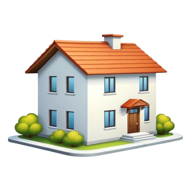 A house that’s brand new or clean sticker