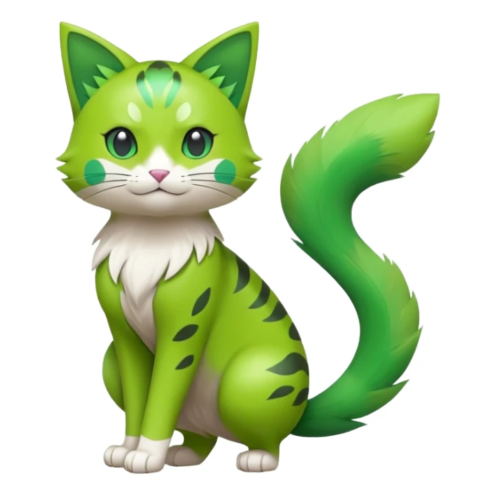 Floragato-Meowscarada-Pokémon (full body) sticker