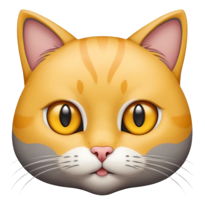 Un gato de color gris animado de cuerpo completo sticker