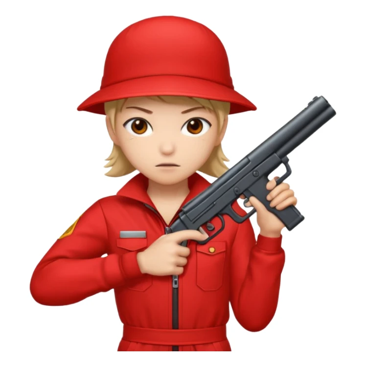 Tokyo in Money Heist, realistic sticker