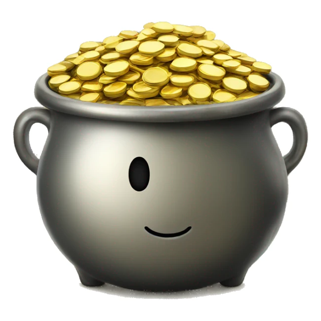 pot of gold sticker