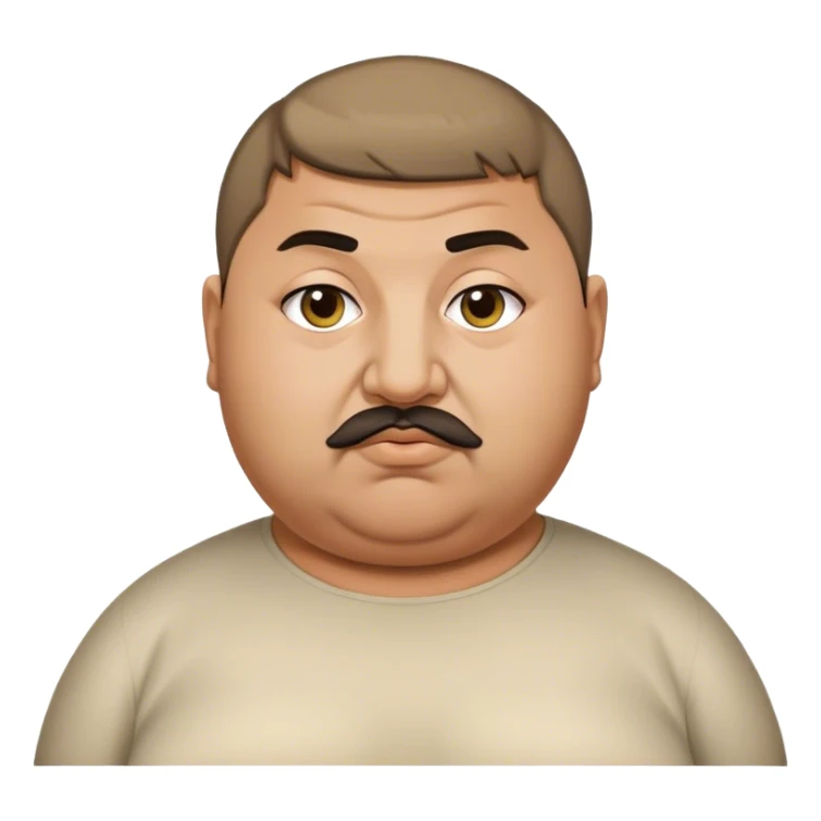 Fat Armenian oligarch with bowlcut sticker