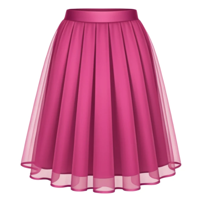 woman tulle skirt sticker