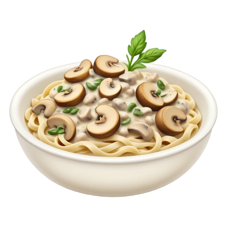 Creamy Mushroom chicken Alfredo sticker