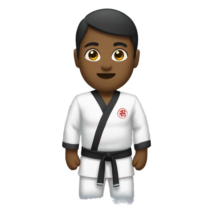 martial arts uniform emoji sticker