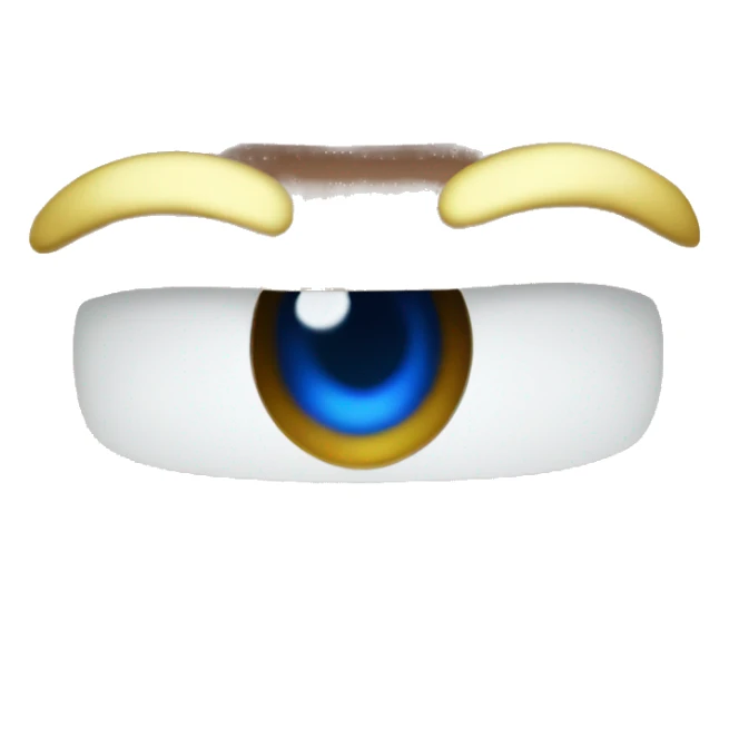 Donald Trump blue eyes smilimg sticker