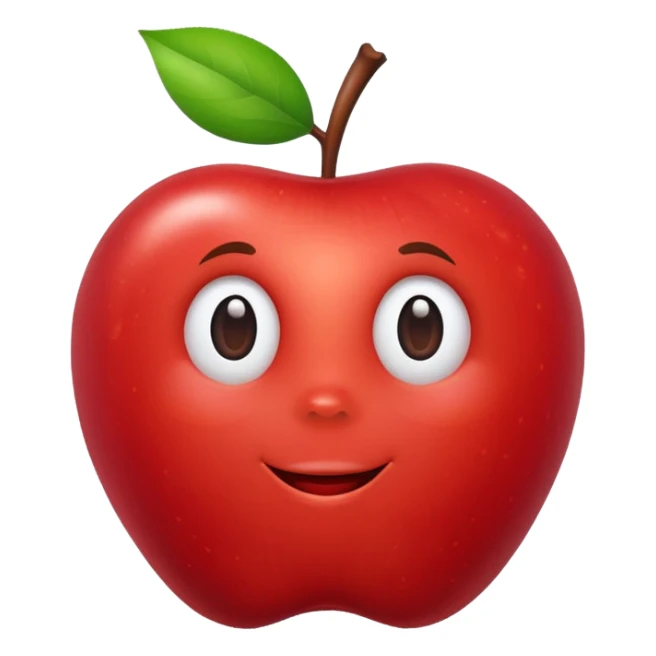 malus pumila detailed realistic,, full flat  side profile 75% front facing full  design in 3d soft l centered composition 
cartoon style128x128 pixels 



 sticker