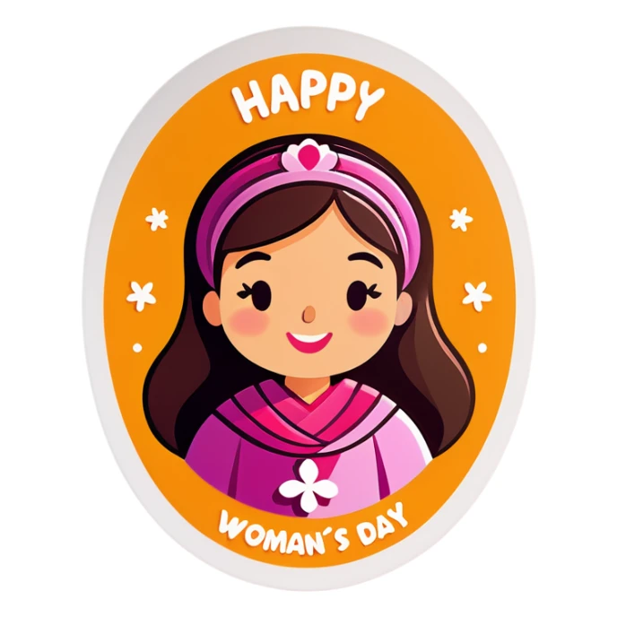 Happy International Woman’s Day sticker