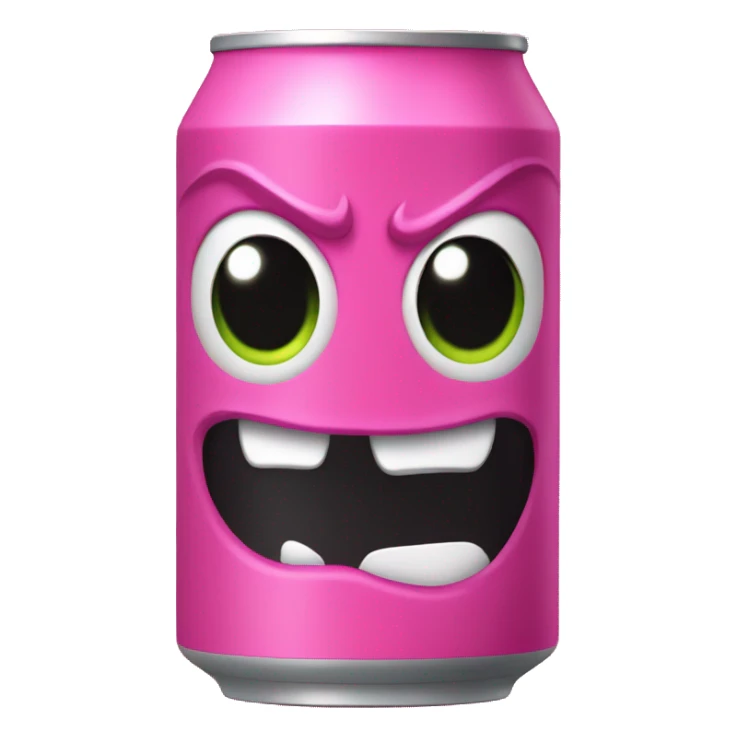 Pink monster energy drink sticker