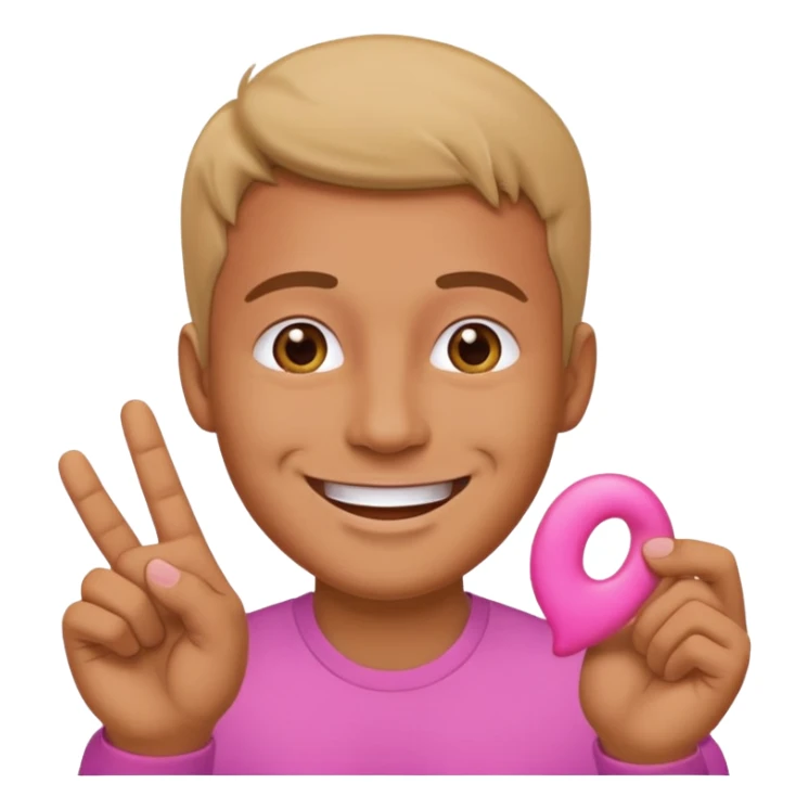 a man fingering a vagina emoji sticker