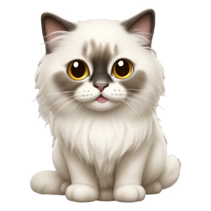 ragdoll kitty sticker