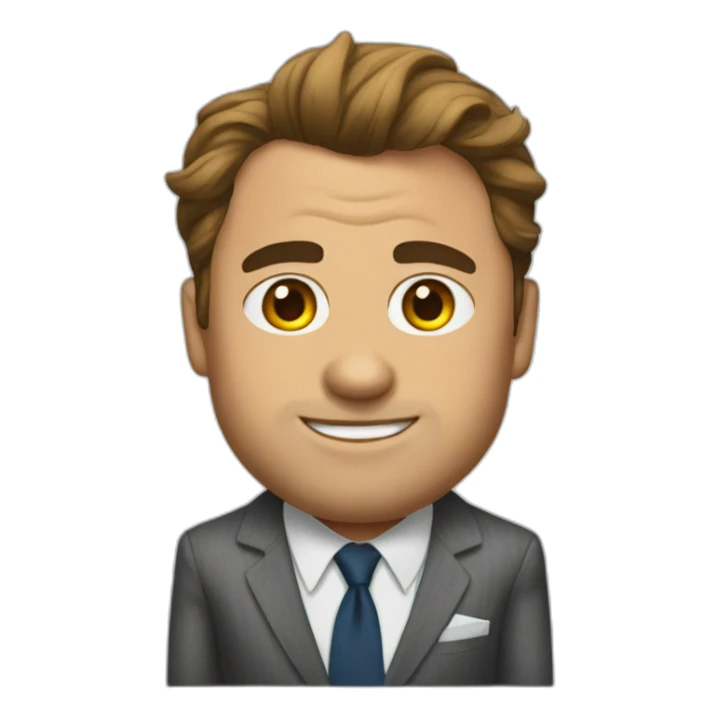 The Wolf of wall street sticker