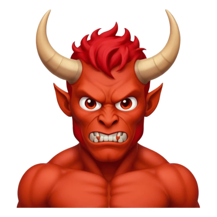 red devil sticker