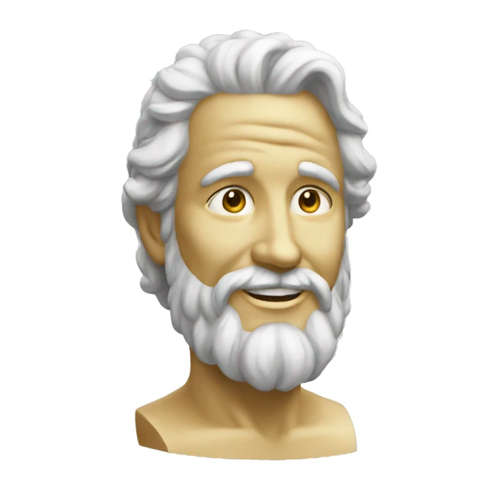 Statue of god smile-solo levelling and likes sticker