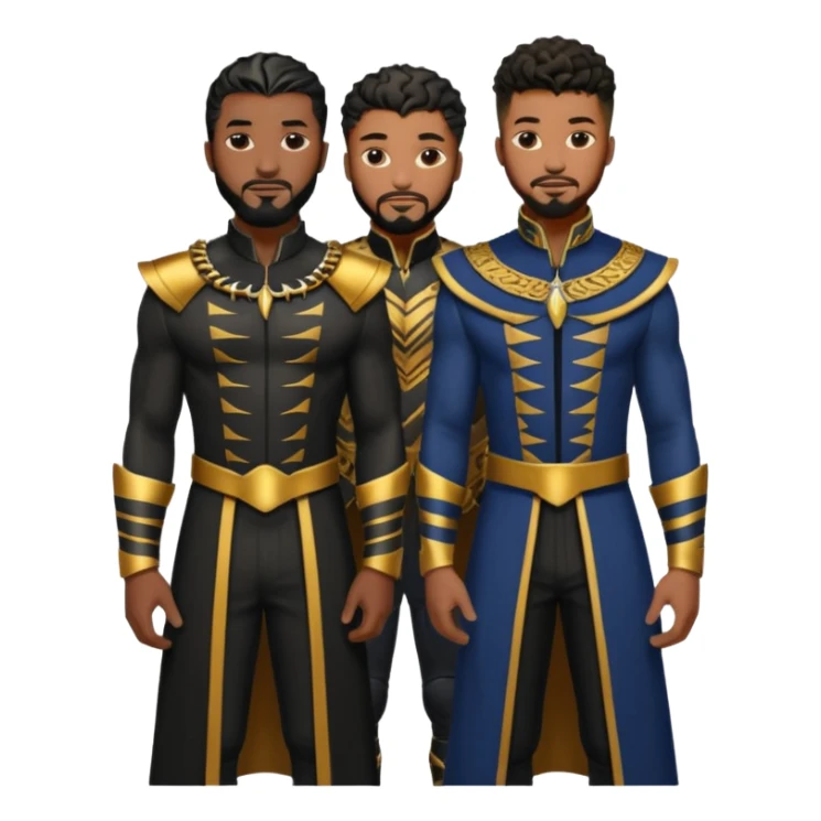 Ta challa and kill monger together Brotherhood sticker