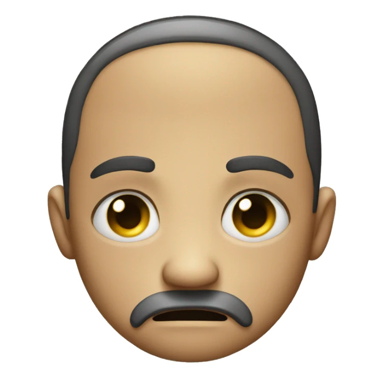 super sad man emotion in his eyes so sad  sticker