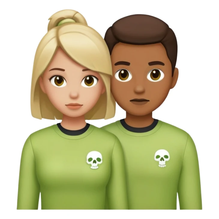 Hood love, matching outfits, toxic but cut sticker