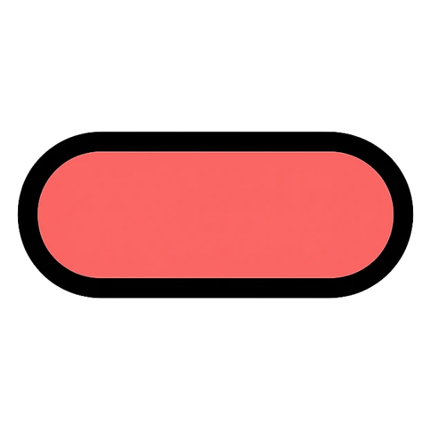 red minus symbol with a subtle shadow, suitable for a changelog Discord channel sticker