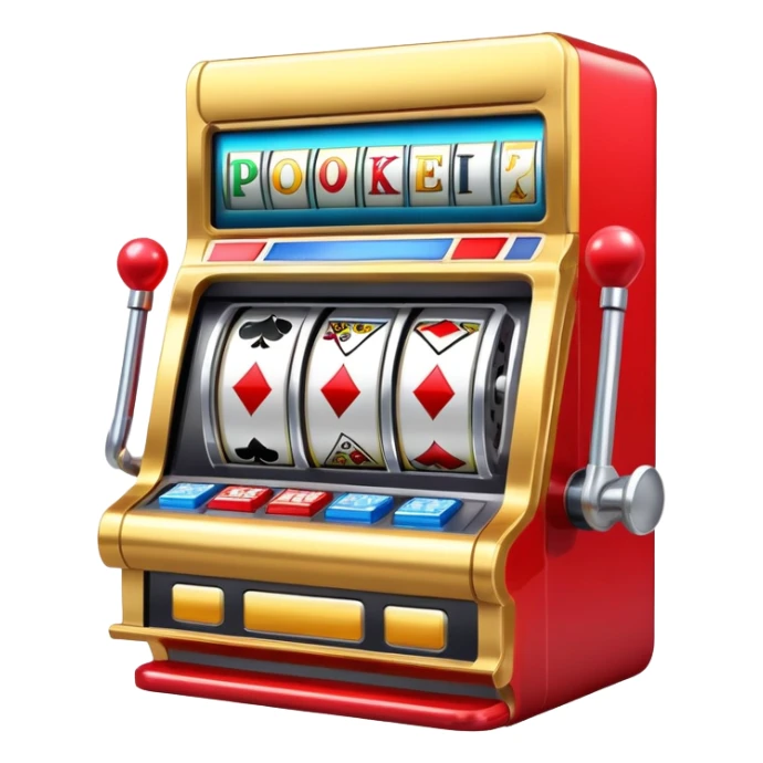 bonus, casino, cards, poker, slot machine sticker