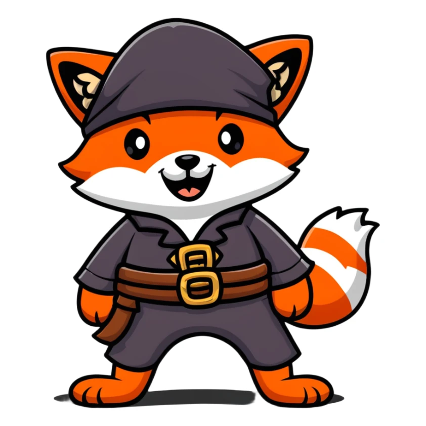 Foxy the Pirate from Five Nights at Freddy's sticker