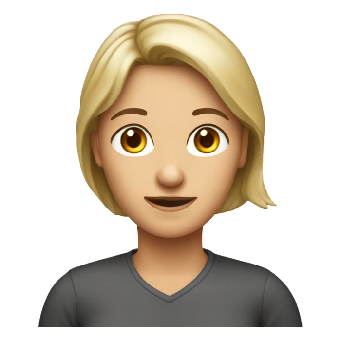 Eine Frau umarmt einen Mann von hinten sticker