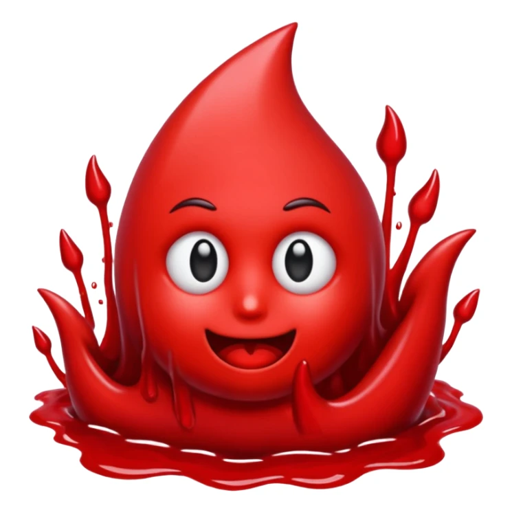 Sea of blood sticker