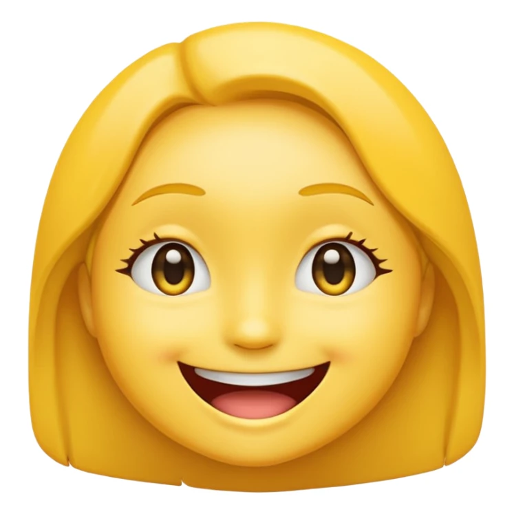 Minori Hanasato from Project Sekai as a smiley face emoji sticker