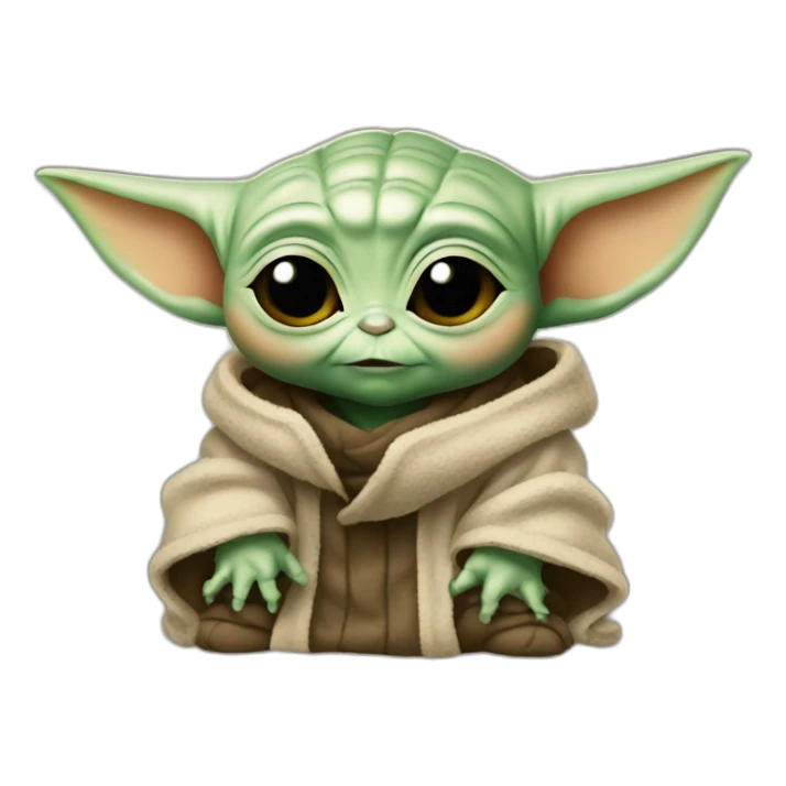 grogu baby yoda starwars sticker