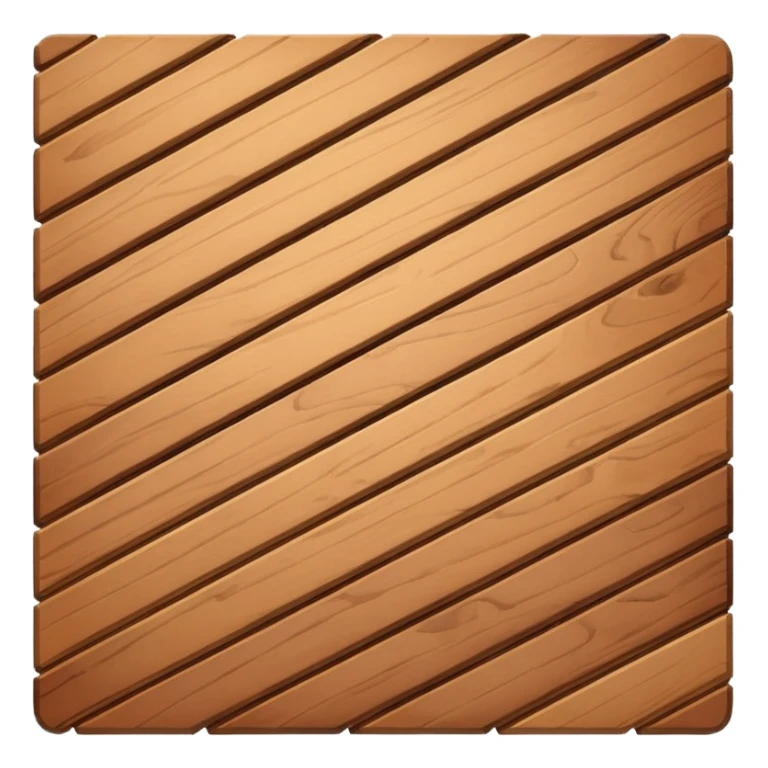 Create an isometric image of a wooden floor. sticker
