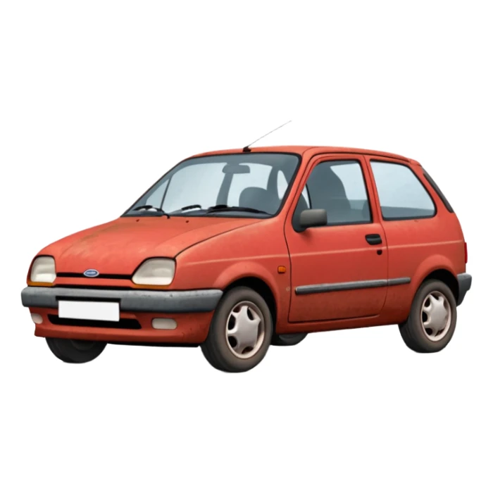 Ford fiesta 1998 MK4 old sticker