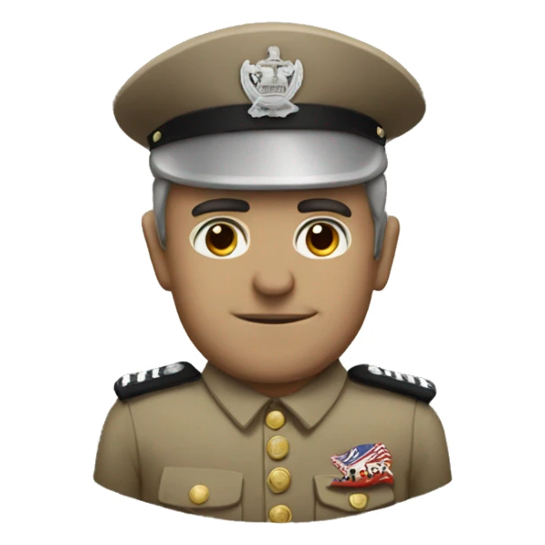 Nationalist officer sticker