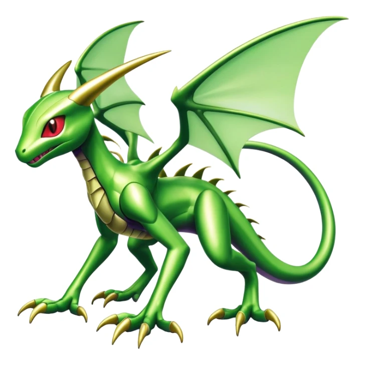 Shiny Exotic Flygon-Mewtwo-Genesect-Scyther-Hybrid-Creature sticker