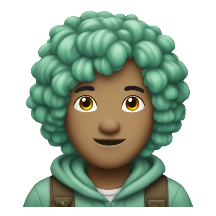 mint cozy emojis sticker