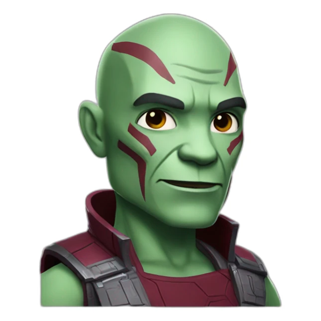 Guardians of the galaxy drax sticker