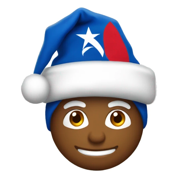 Kansas City Current logo with santa hat on sticker