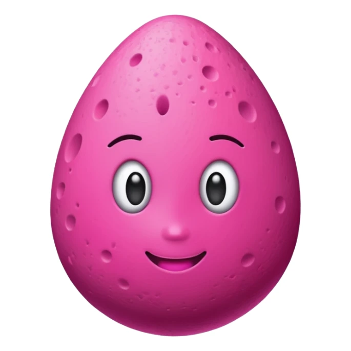 Magenta beauty blender sticker