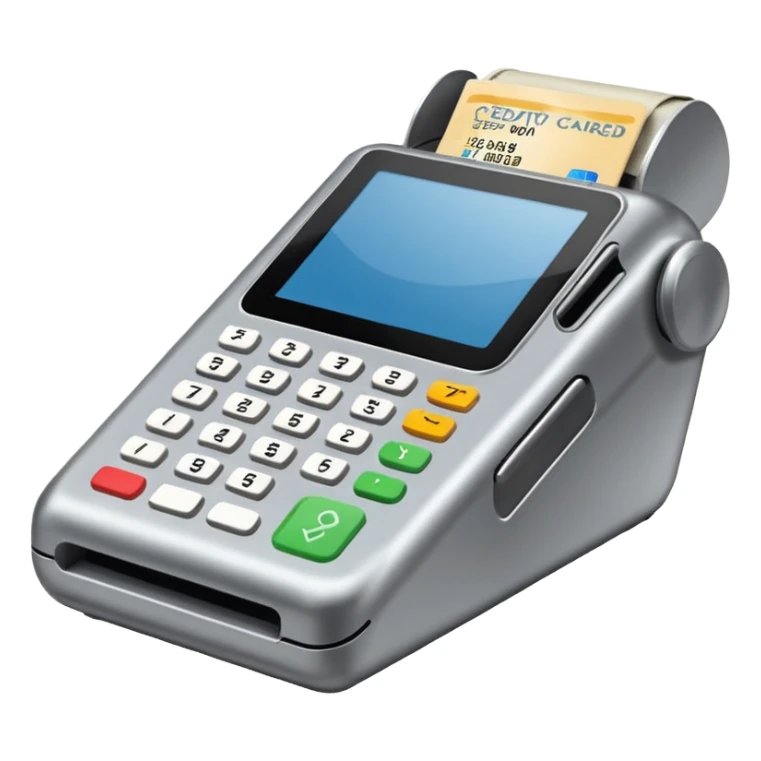 Máquina de passar cartão de crédito point 2025 sticker