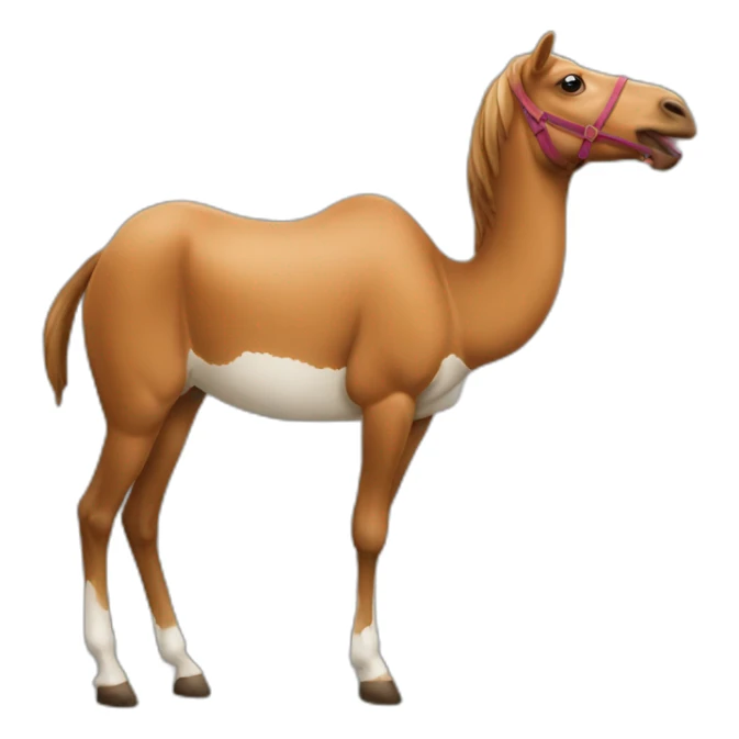 Saussice sur un chameau sticker