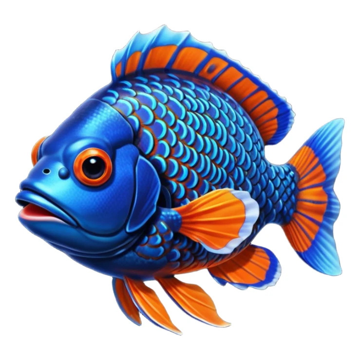 Hyperrealistic, mircodetailed, vibrant and bold, still life illustration of mandarin fish, render, 4k hd professional quailty, 300 dpi, 5000x5000 pixels, visually appealing, must not have any emoji faces, no emoji icons, no human figures.  sticker