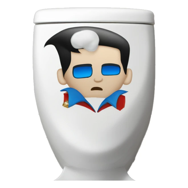 Elvis presley on a toilet sticker