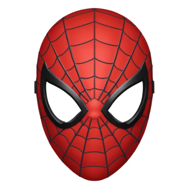 Spider movie mask  emoji sticker