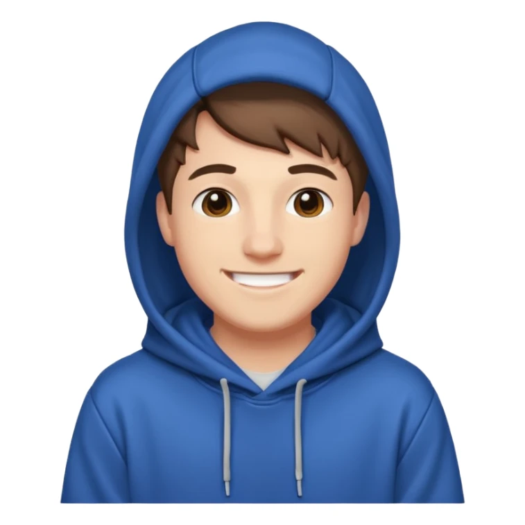 Hood version of Mr beast  sticker