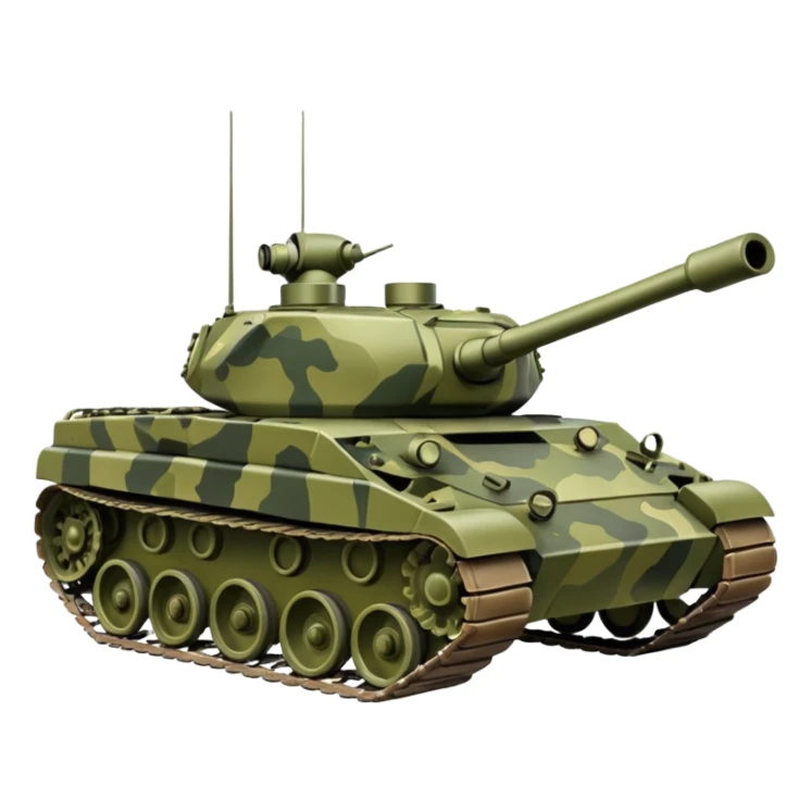 Military Tank emoji sticker